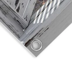 Tuinposter Duinpad Door Het Raam 60x80 Cm Beige -Groene Hoek 1000096668 0103