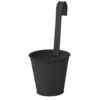 Mega Collections Plantenpot/bloempot - Zink - Zwart - D16 X H35 Cm 1 Mega Collections Plantenpot/bloempot - Zink - Zwart - D16 X H35 Cm -Groene Hoek 1000096756