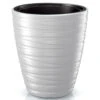 Prosperplast Plantenpot Amazing - Kunststof - Wit - D37 Cm -Groene Hoek 1000099188