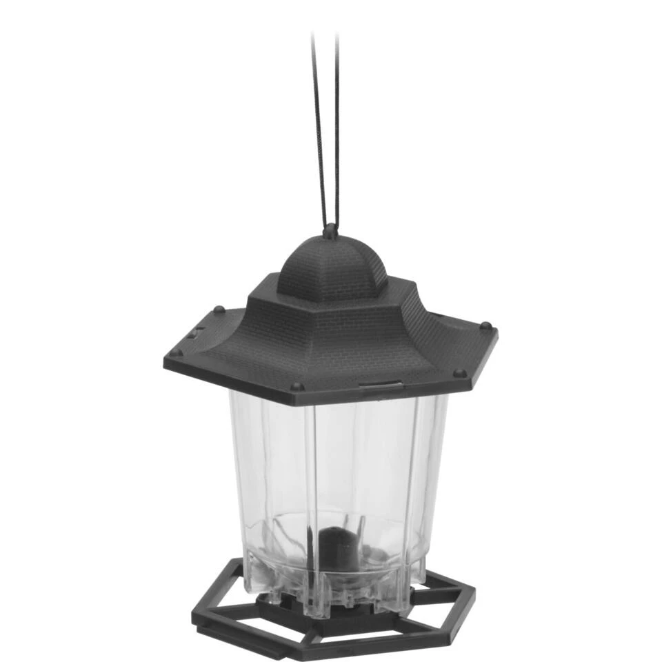 Merkloos Vogelvoederplek - Zwart - 17 Cm - Vogel Voederhuisje 3 Merkloos Vogelvoederplek - Zwart - 17 Cm - Vogel Voederhuisje