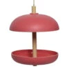 Decoris Vogelvoederplek - Silo - Hangend - Bamboe - Roze - 25 Cm 2 Decoris Vogelvoederplek - Silo - Hangend - Bamboe - Roze - 25 Cm -Groene Hoek 1000099440