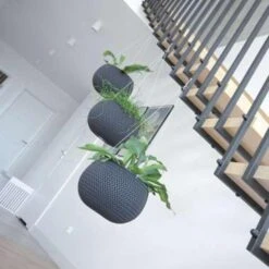 Prosperplast Prosperplats Bloempot Splofy Hangend - Wit - Kunststof - 29 Cm -Groene Hoek 1134559871 0101