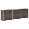 VidaXL Plantenbak Verhoogd 240x40x77 Cm Gegalvaniseerd Staal Bruin -Groene Hoek 1143728592