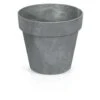 Prosperplast Bloempot - Lichtgrijs - Betonlook - 30 Cm -Groene Hoek 1152268059