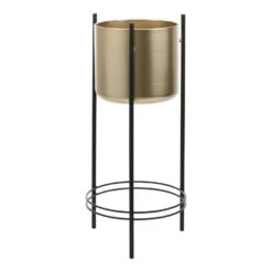 Mica Decorations Sverre Pot Op Standaard Goud