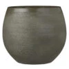 Mica Decorations Bloempot - Donkergroen- Keramiek - 29 X 25 Cm -Groene Hoek 1175213938