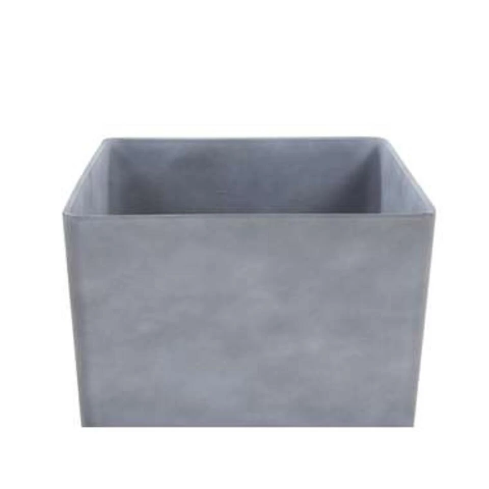 Beliani Plantenbak Voor Buiten ARTIKI - Grijs Stenenmix 5 Beliani Plantenbak Voor Buiten ARTIKI - Grijs Stenenmix - Afbeelding 3
