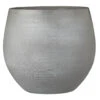 Mica Decorations Bloempot - Grijs - Keramiek - 33 X 28 Cm -Groene Hoek 1355424799