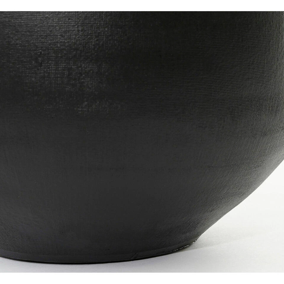 Mica Decorations Bloempot Boule - Mat Zwart - Keramiek - 26 X 23 Cm 6 Mica Decorations Bloempot Boule - Mat Zwart - Keramiek - 26 X 23 Cm - Afbeelding 4