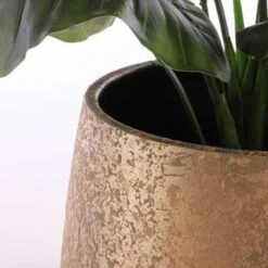 Mica Decorations Clemente Bloempot H25,5 X Ø32 Cm -Groene Hoek 1413314680 0101