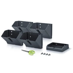 Prosperplast Kruidentuin - Verticaal - Modulair - Antraciet - 48 Cm -Groene Hoek 1438c48a86664818acd19d5118daa1d9