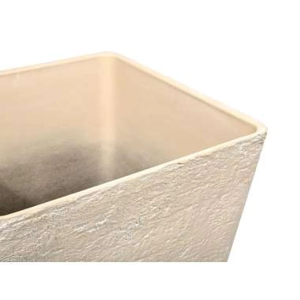 Beliani Plantenbak Voor Buiten DELOS - Beige Stenenmix 6 Beliani Plantenbak Voor Buiten DELOS - Beige Stenenmix - Afbeelding 4