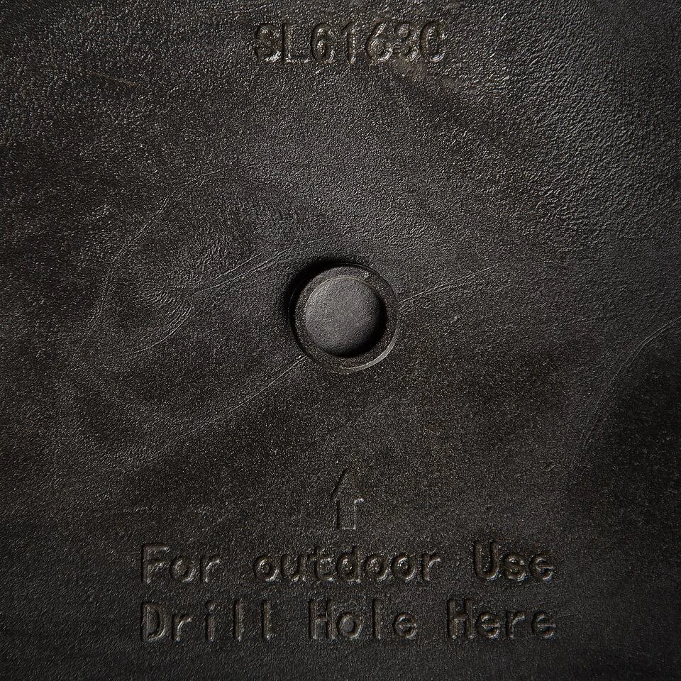 Beliani Plantenbak Voor Buiten DELOS - Grijs Stenenmix 6 Beliani Plantenbak Voor Buiten DELOS - Grijs Stenenmix - Afbeelding 4