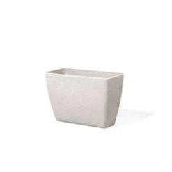 Beliani Plantenbak Voor Buiten BARIS - Beige Stenenmix -Groene Hoek 1642184174 0102