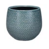 Mica Decorations Bloempot - Midnight Blauw - Keramiek - 14 X 12 Cm 1 Mica Decorations Bloempot - Midnight Blauw - Keramiek - 14 X 12 Cm -Groene Hoek 1715035948