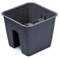 Nieuwe uitgaven 11 Prosperplast Prosperplats Bloempot Ratolla - Balkon - Antraciet - Kunststof - 8,5 L