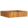 VidaXL Plantenbak Verhoogd 100x100x25 Cm Massief Acaciahout -Groene Hoek 1759403178