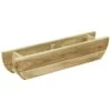 VidaXL Plantenbak Verhoogd 80x16x16 Cm Geïmpregneerd Grenenhout -Groene Hoek 1835120362
