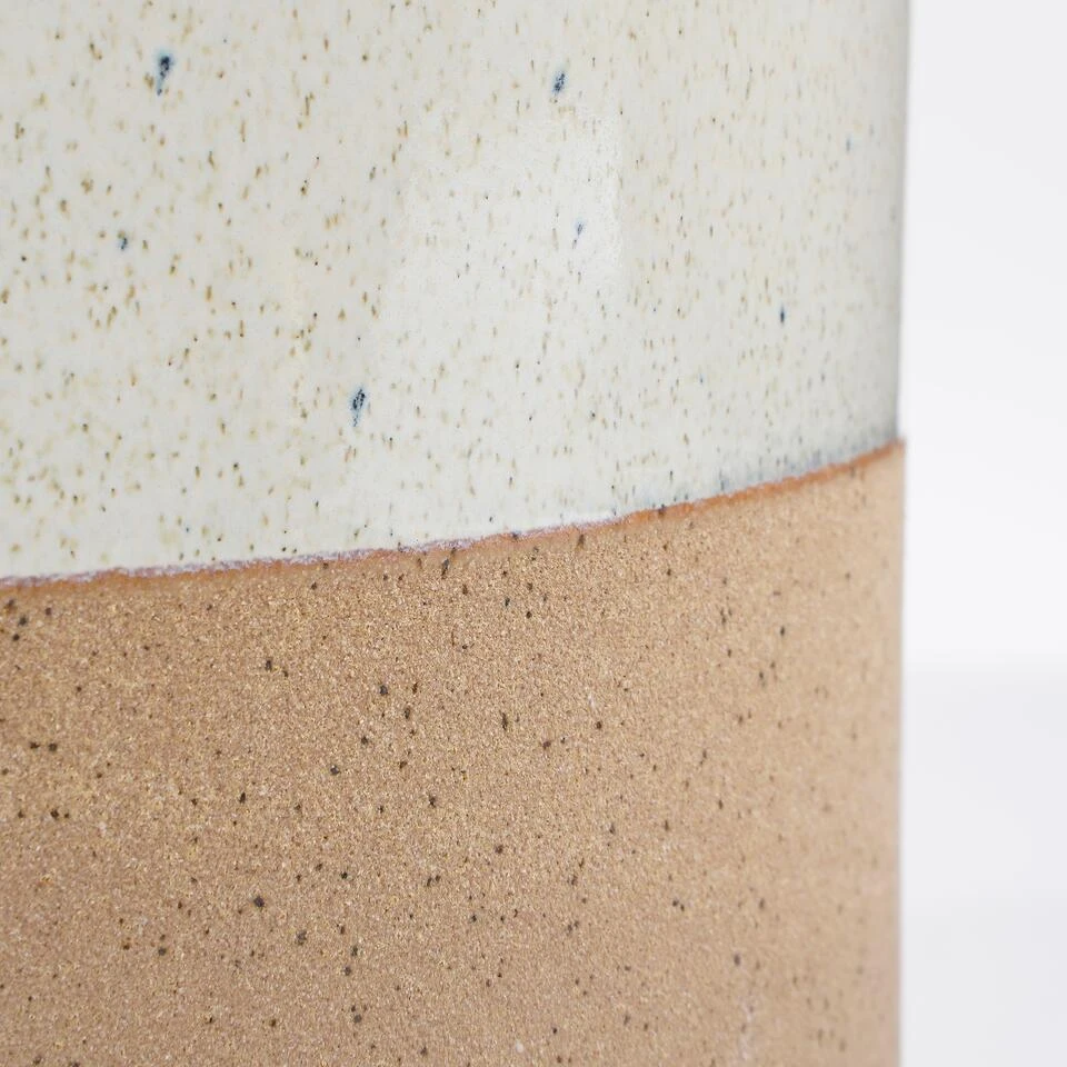 Mica Decorations Lago Bloempot - H16,5 X Ø18 Cm - Wit 5 Mica Decorations Lago Bloempot - H16,5 X Ø18 Cm - Wit - Afbeelding 3