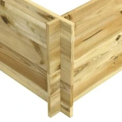 VidaXL Plantenbak Verhoogd 150x100x40 Cm Geïmpregneerd Hout -Groene Hoek 1bb413d4dd3943f9a62ecde27ba4d25d