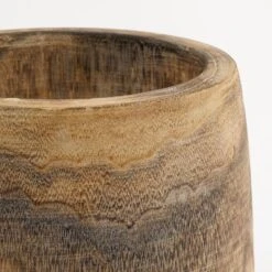 Mica Decorations Boris Bloempot - H24 X Ø24 Cm - Donkerbruin -Groene Hoek 1bfb586b6f6d4ce6bcabbfbe233f3724