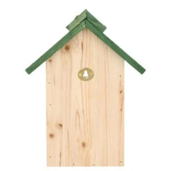 Lifetime Garden Vogelhuisje - Met Groen Dak - Hout - 24 Cm -Groene Hoek 27449f248dbb40d086038240405d797c