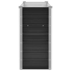 VidaXL Plantenbak Verhoogd 160x40x77 Cm Gegalvaniseerd Staal Antraciet -Groene Hoek 2e45a7bd09f34f3abcd562e209cdbdcc