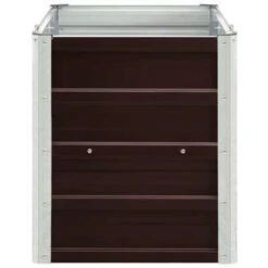VidaXL Plantenbak Verhoogd 240x40x45 Cm Gegalvaniseerd Staal Bruin 9 VidaXL Plantenbak Verhoogd 240x40x45 Cm Gegalvaniseerd Staal Bruin -Groene Hoek 313be2772ed3419e868913cab1559224