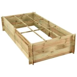 VidaXL Plantenbak 197x100x40 Cm Geïmpregneerd Grenenhout -Groene Hoek 34a07a31c07d43f69d5efb9af4d698a8