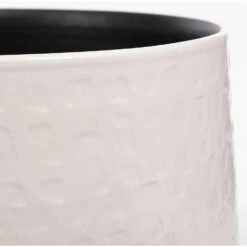 Mica Decorations Plantenpot/bloempot - Keramiek Wit - D32 En H30 Cm -Groene Hoek 370e3295f012481cb13292488ff90f04