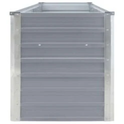 VidaXL Plantenbak Verhoogd 320x40x45 Cm Gegalvaniseerd Staal Grijs -Groene Hoek 38a83ced19934454b361218a92b76e53