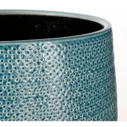 Mica Decorations Bloempot - Midnight Blauw - Keramiek - 25 X 20 Cm -Groene Hoek 3bb22b5053b74145867a9e2922a96548