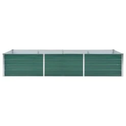 VidaXL Plantenbak Verhoogd 240x80x45 Cm Gegalvaniseerd Staal Groen -Groene Hoek 440041da0ead410aa35c85803d601453