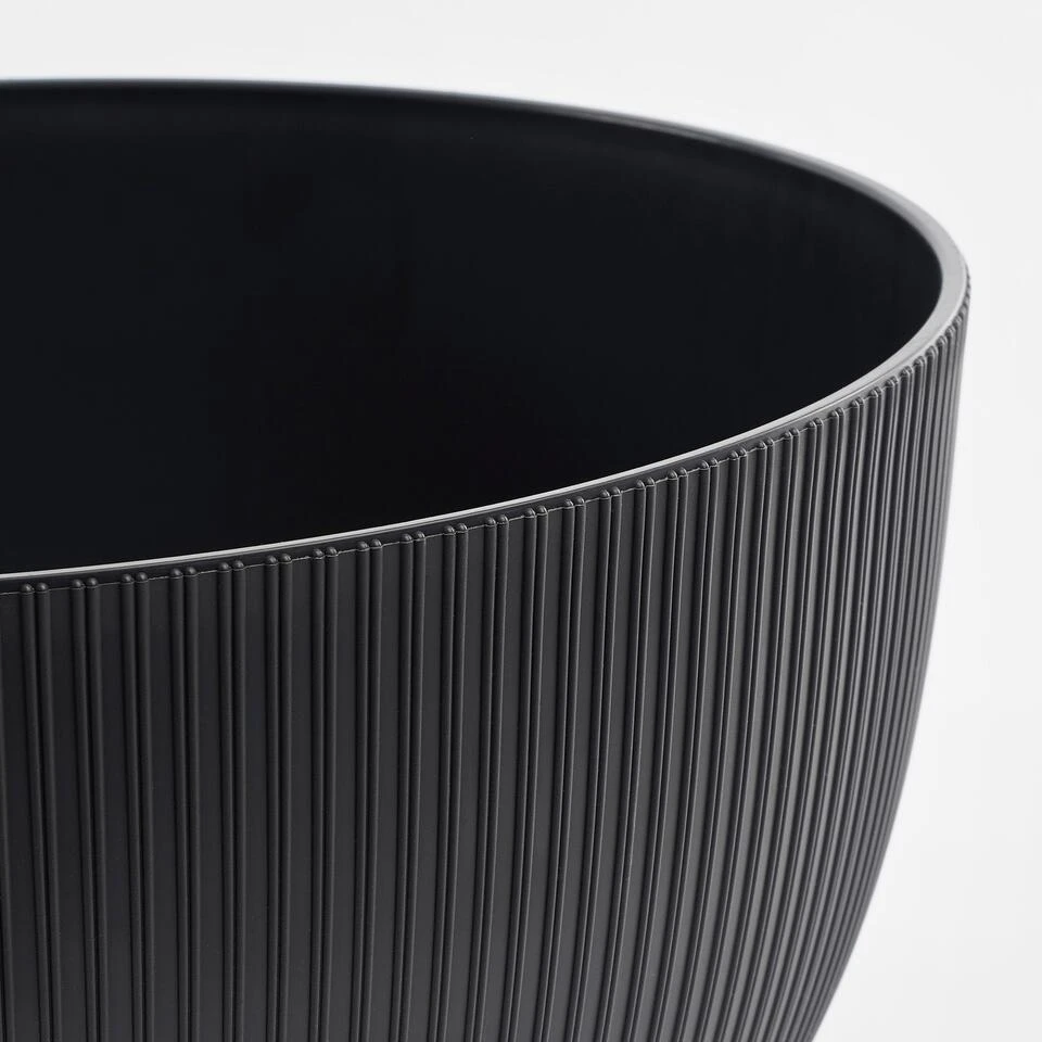 Mica Decorations Doppio Schaal Op Poten - H22 X Ø47 Cm - Grijs 4 Mica Decorations Doppio Schaal Op Poten - H22 X Ø47 Cm - Grijs - Afbeelding 2