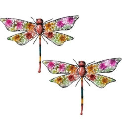 Decoris Tuindecoratie - Libelle - Metaal - 29 X 47 Cm -Groene Hoek 460e9763b342401cb179f9dab28f5df0