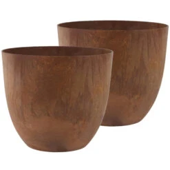 Ter Steege Plantenpot - Terra Bruin - Kunststof - 45 X 38 Cm -Groene Hoek 47cead3e3eab4209b5ac73bbeea3d754