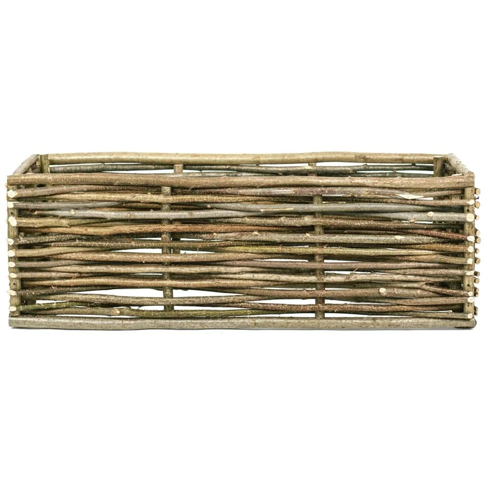VidaXL Plantenbak Verhoogd 120x40x40 Cm Hazelaarhout 4 VidaXL Plantenbak Verhoogd 120x40x40 Cm Hazelaarhout - Afbeelding 2
