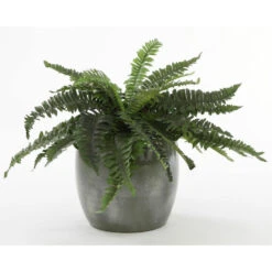 Mica Decorations Bloempot - Glanzend Groen - Keramiek - 14 X 12 Cm -Groene Hoek 5362e40376b64bf38ce4964a1879a43a