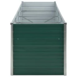 VidaXL Plantenbak Verhoogd 320x80x77 Cm Gegalvaniseerd Staal Groen -Groene Hoek 58d75ed064024f089df35502858a85a4