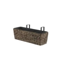 Beliani Plantenbak Voor Buiten KAWALA - Bruin Waterhyacinth -Groene Hoek 59c18d8a390d4a12ad982296a3e47920