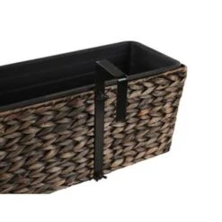 Beliani Plantenbak Voor Buiten KAWALA - Bruin Waterhyacinth -Groene Hoek 5d1235f2971c4e7da82e531ec3adafde