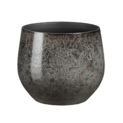 Mica Decorations Plantenpot - Antraciet - D19 X H17 Cm - Binnen -Groene Hoek 608bc2c36cf14b6aa7d2a666eedfc034