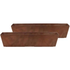 Steege Plantenbak - Gerecycled Kunststof - Terra Bruin - 74 X 17 Cm 7 Steege Plantenbak - Gerecycled Kunststof - Terra Bruin - 74 X 17 Cm -Groene Hoek 624d6948b4e24a5ea91a4a5af9cf89f2