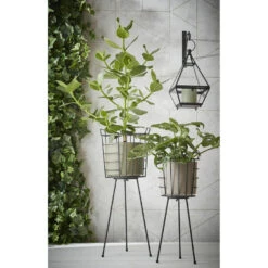 Mica Decorations Plantenpot - Goud - Relief - Keramiek - 23 X 21 Cm -Groene Hoek 62d34c328da949588f64603fa1fa988a