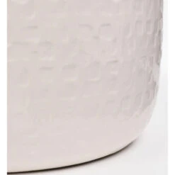 Mica Decorations Plantenpot/bloempot - Keramiek Wit - D32 En H30 Cm -Groene Hoek 6340f620bd914e0ea2dfe349632a328e