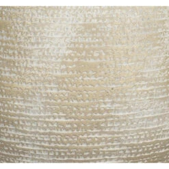 Mica Decorations Plantenpot - Terracotta - Champagne/wit - D29/H26 Cm -Groene Hoek 6440967849584da5aa944580972b9d8f