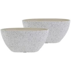 Ter Steege Plantenbak - Balkon - Kunststof - Wit - 36 X 16 Cm -Groene Hoek 65556ccb7d2c4bee87f37ef796d6e839