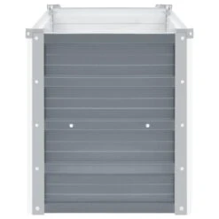 VidaXL Plantenbak Verhoogd 100x40x45 Cm Gegalvaniseerd Staal Grijs -Groene Hoek 68ced00a67dd4df29d2e298c01565032
