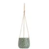 Hangpot Hangend Paul - Donkergroen - 11xØ12 Cm -Groene Hoek 71127133