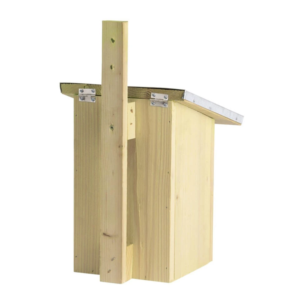 Best For Birds Vogelhuisje - Hout - Nestkastje Met Kijkluik - 33 Cm 5 Best For Birds Vogelhuisje - Hout - Nestkastje Met Kijkluik - 33 Cm - Afbeelding 3